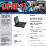 CCIR-17 Rugged Slideways Side Access Industrial Rackmount LCD Keyboard