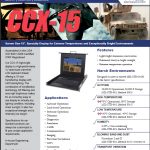 CCX-15 Military Rugged Rackmount High Bright 15-inch LCD Keyboard