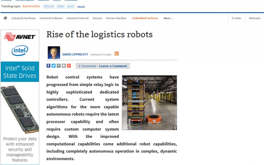 Rise of The Logistics Robots